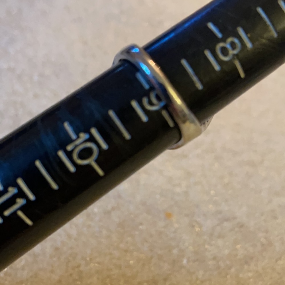 Vintage Silver Baltic Amber Ring - image 3